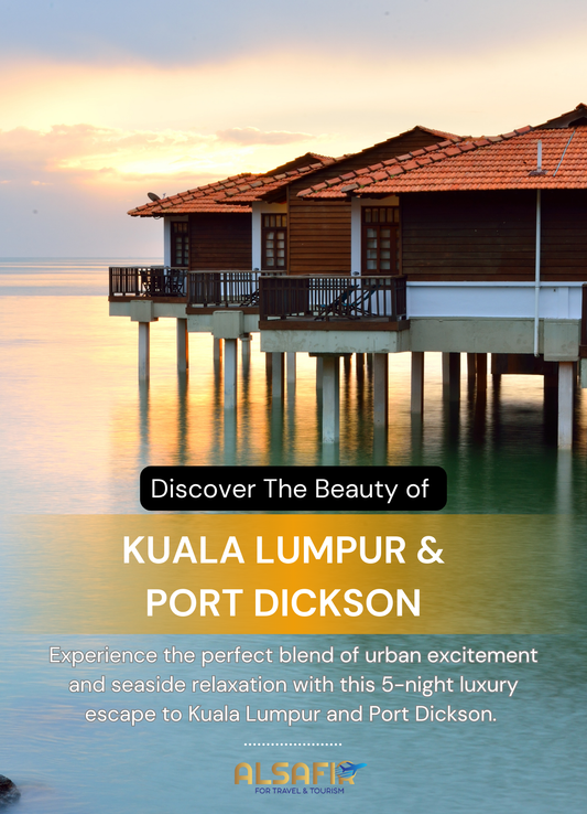 Kuala Lumpur & Port Dickson Luxury Trip – 5 Nights of Serenity & Exploration - Trip Code: 1014-MAL-SAF25